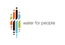 Water for People logo designed in a white background
